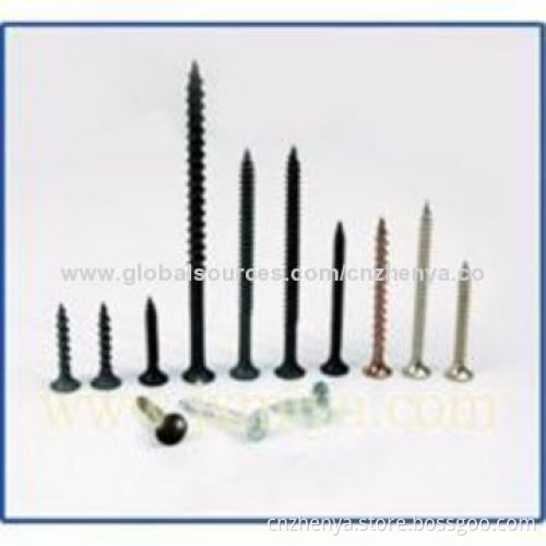 13-150mm, 1/2-6-inch length a2/a4/HDG/black oxide/design nail concrete drywall screwNew